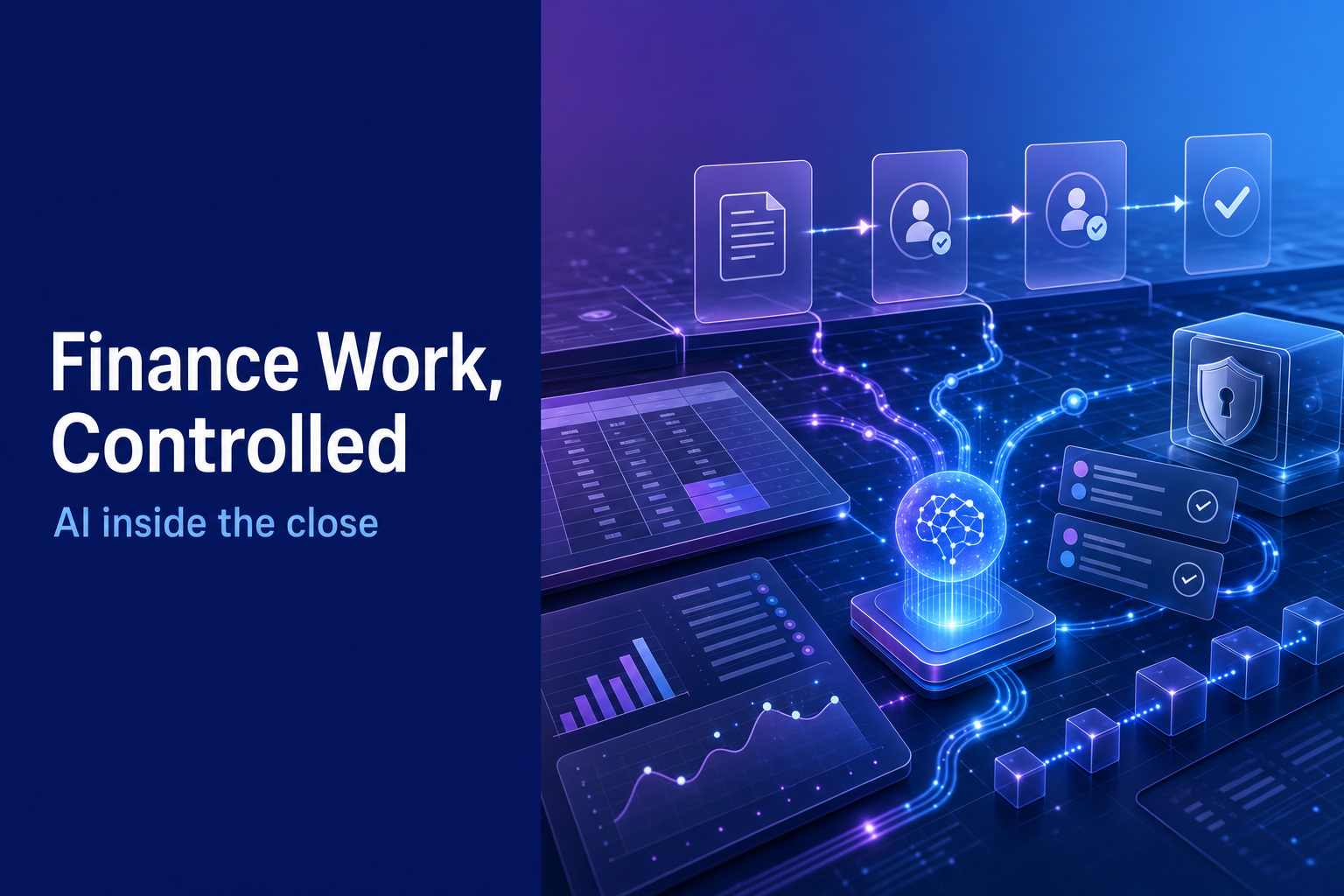 AI Workflow Automation for Finance Operations: How Enterprises Control Close, Reconciliation, and Exceptions